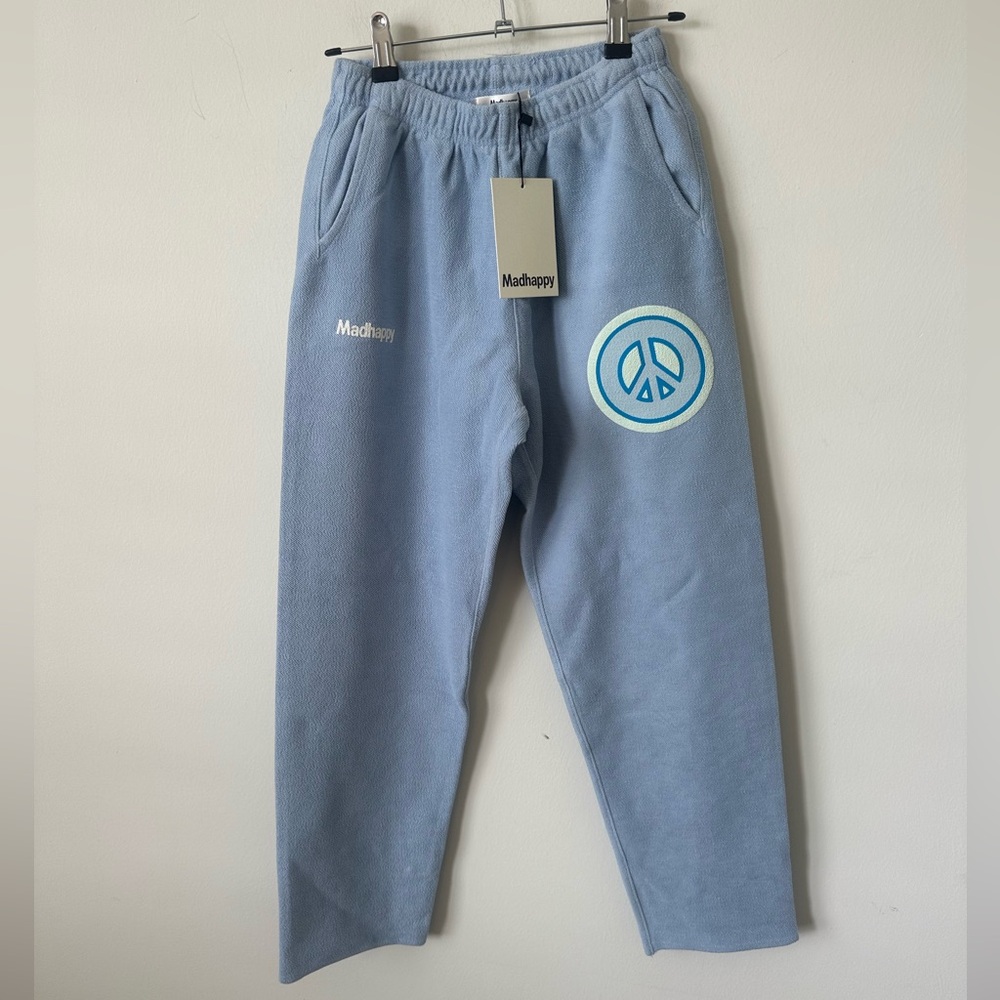 NWT Madhappy bubblegum universal sweatpants blue XS